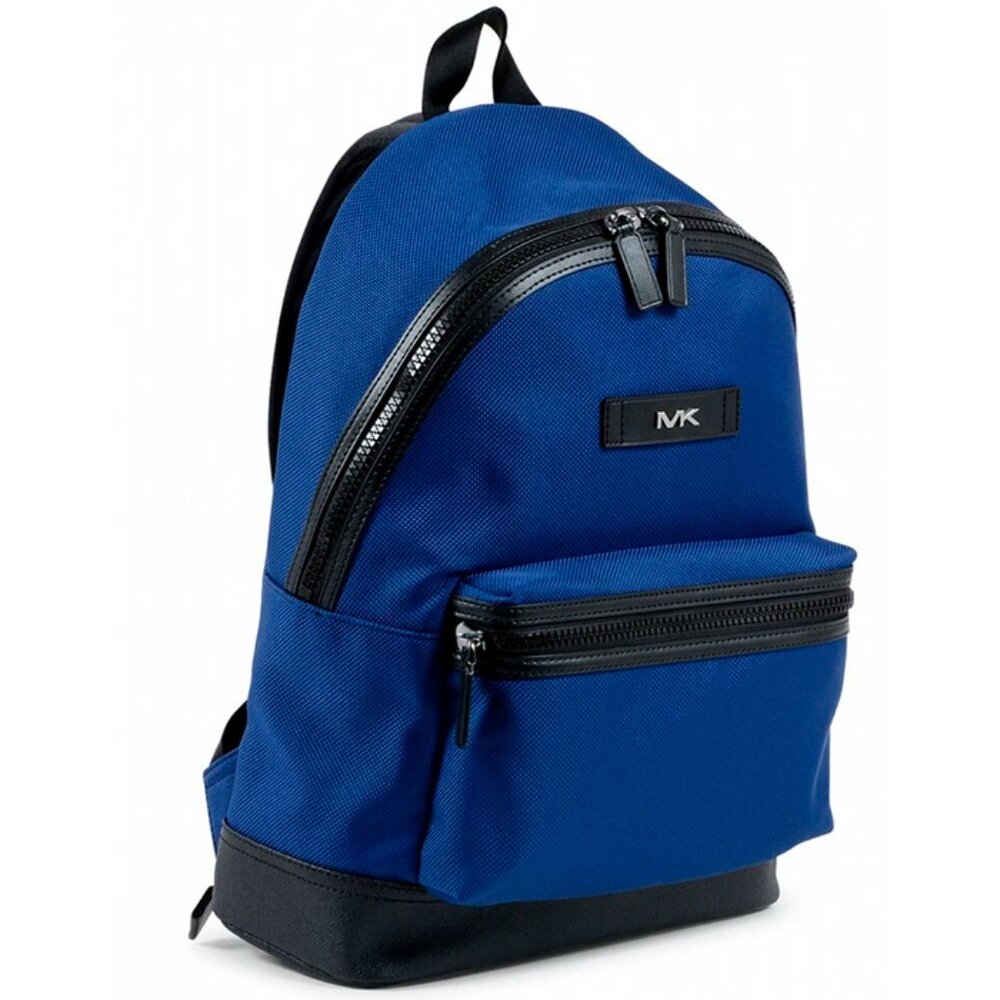S Michael Kors Kent Sport Sapphire Blue Nylon Large Backpack 37F9LKSB2C $398